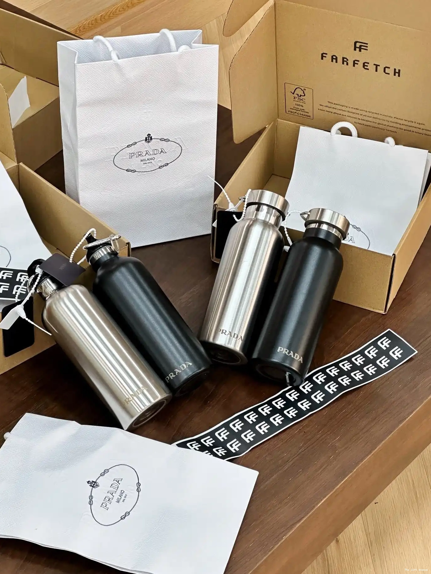 PRADA BOTTLE STAINLESS STEEL 0626